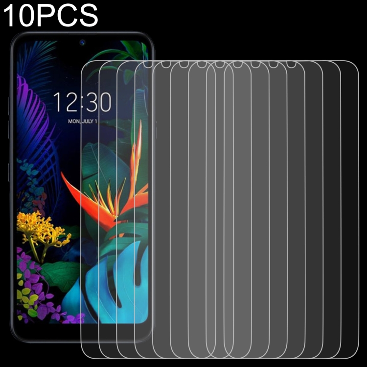 

For LG K50 10 PCS 0.26mm 9H 2.5D Tempered Glass Film