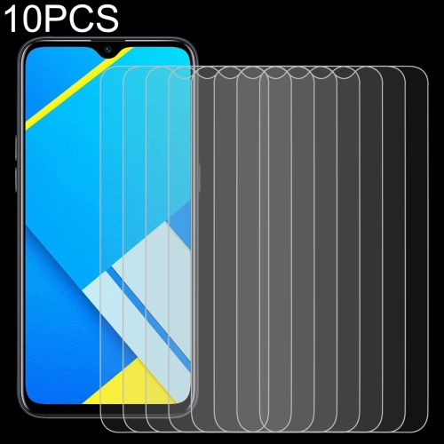 

For OPPO Realme C2 10 PCS 0.26mm 9H 2.5D Tempered Glass Film