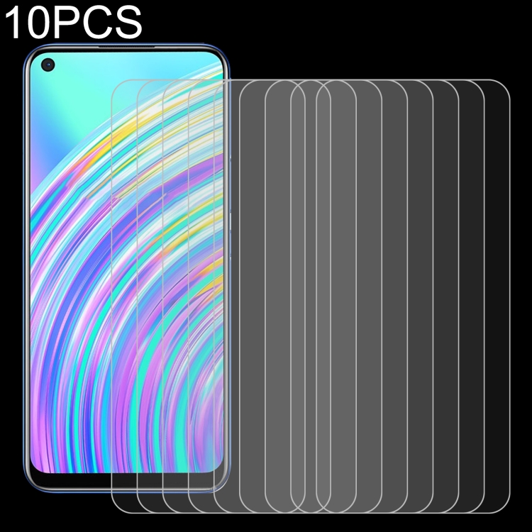 

For OPPO Realme C17 10 PCS 0.26mm 9H 2.5D Tempered Glass Film