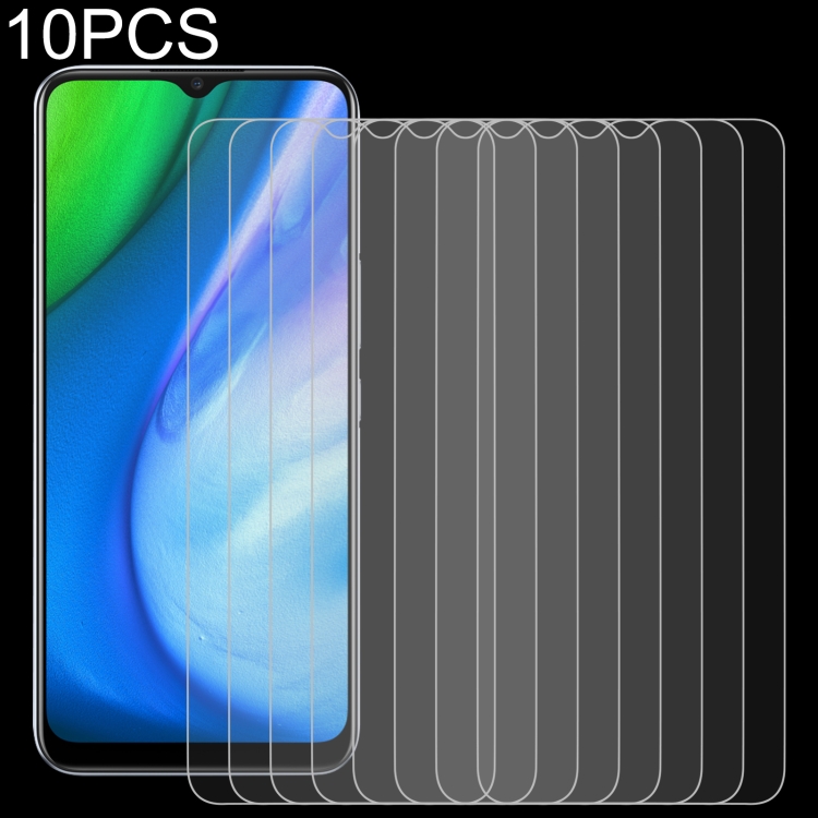 

For OPPO Realme V3 10 PCS 0.26mm 9H 2.5D Tempered Glass Film