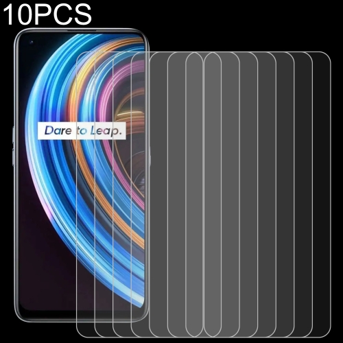 

For OPPO Realme X7 10 PCS 0.26mm 9H 2.5D Tempered Glass Film