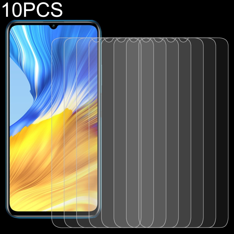 

For Huawei Honor X10 Max 10 PCS 0.26mm 9H 2.5D Tempered Glass Film