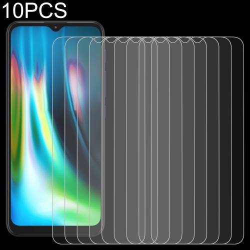 

For Motorola Moto G9 Play 10 PCS 0.26mm 9H 2.5D Tempered Glass Film