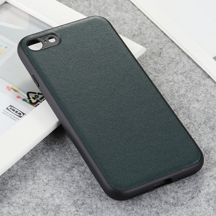 

Lambskin Texture Protective Case For iPhone SE 2020 / 8 / 7(Green)