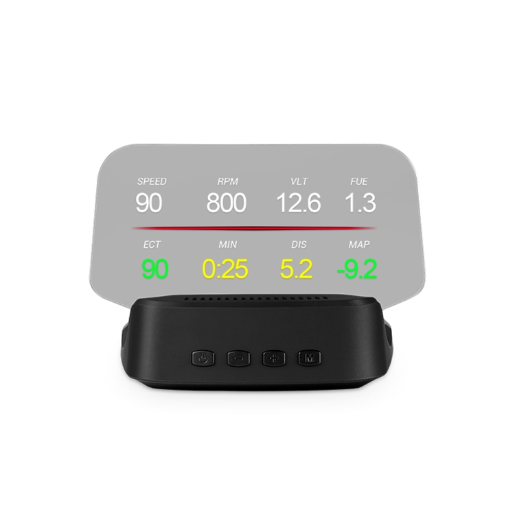 

C2 Car HUD Head-up Display GPS Digital Meter Water Temperature / Voltage / Speed