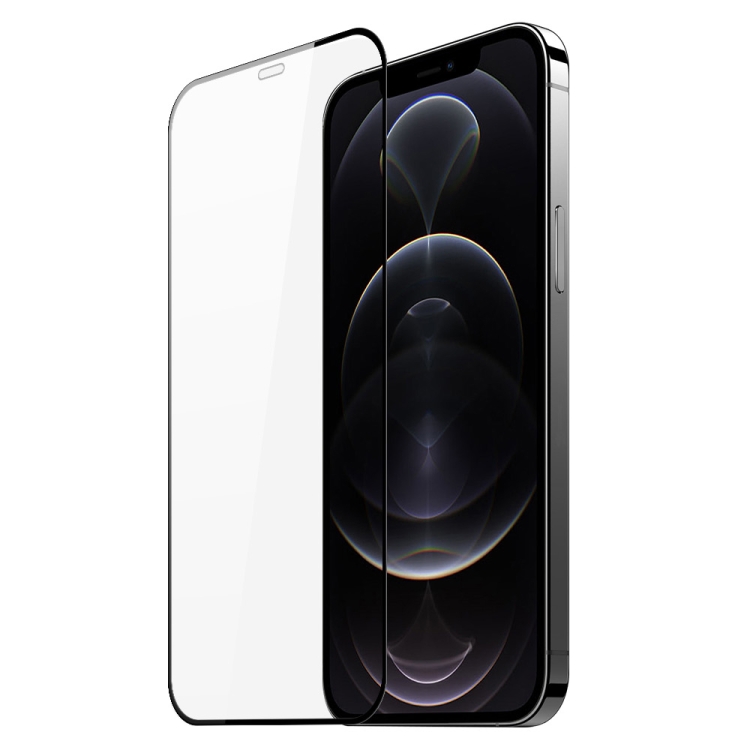 

DUX DUCIS 0.33mm 9H Medium Alumina HD Full Screen Tempered Glass Film For iPhone 12 Pro Max(Black)