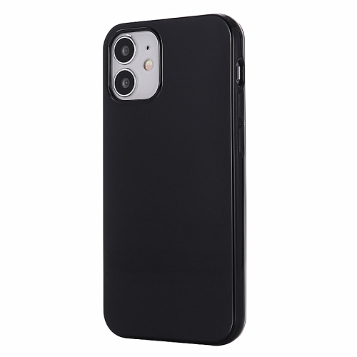 

Solid Color TPU Protective Case For iPhone 12 / 12 Pro(Black)