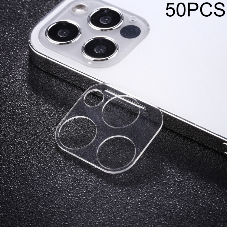 

50 PCS HD Rear Camera Lens Protector Tempered Glass Film For iPhone 12 Pro Max