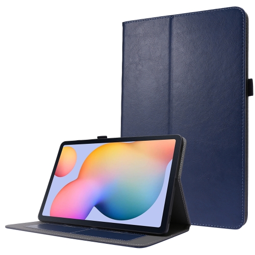 

For Samsung Galaxy Tab S7 / SM-870 Crazy Horse Texture Horizontal Flip Leather Case with 2-folding Holder & Card Slot(Dark Blue)