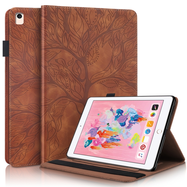 Life Tree Series Horizontal Flip Leather Case with Holder & Card Slots & Pen Slot & Sleep / Wake-up Function For iPad 9.7 (2018) / (2017)(Brown)
Life Tree Series Horizontal Flip Leather Case with Holder & Card Slots & Pen Slot & Sleep / Wake-up Function For iPad 9.7 (2018) / (2017)(Brown)