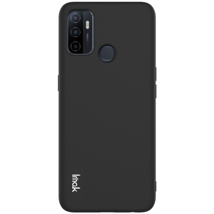 

For OPPO A53 2020 IMAK UC-2 Series Shockproof Full Coverage Soft TPU Case(Black)