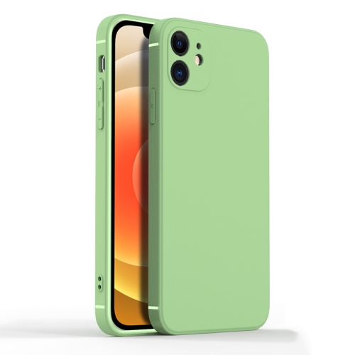 Sunsky Cafele Shockproof Full Coverage Frosted Silicone Case For Iphone 12 Mini Matcha Green