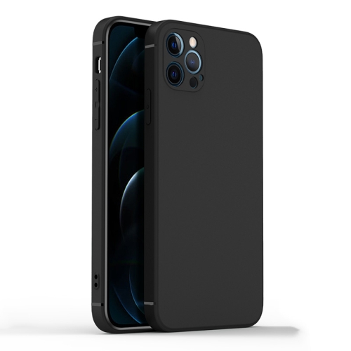 

CAFELE Shockproof Full Coverage Frosted Silicone Case For iPhone 12 Pro(Black)