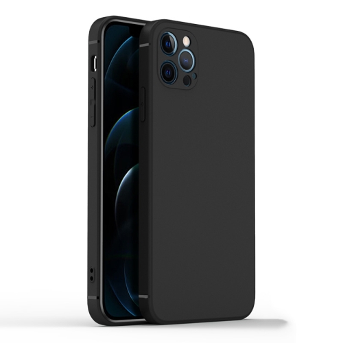 

CAFELE Shockproof Full Coverage Frosted Silicone Case For iPhone 12 Pro Max(Black)