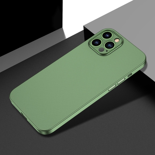 

CAFELE Shockproof Full Coverage Ultra-thin Frosted PP Case For iPhone 12 mini(Dark Green)