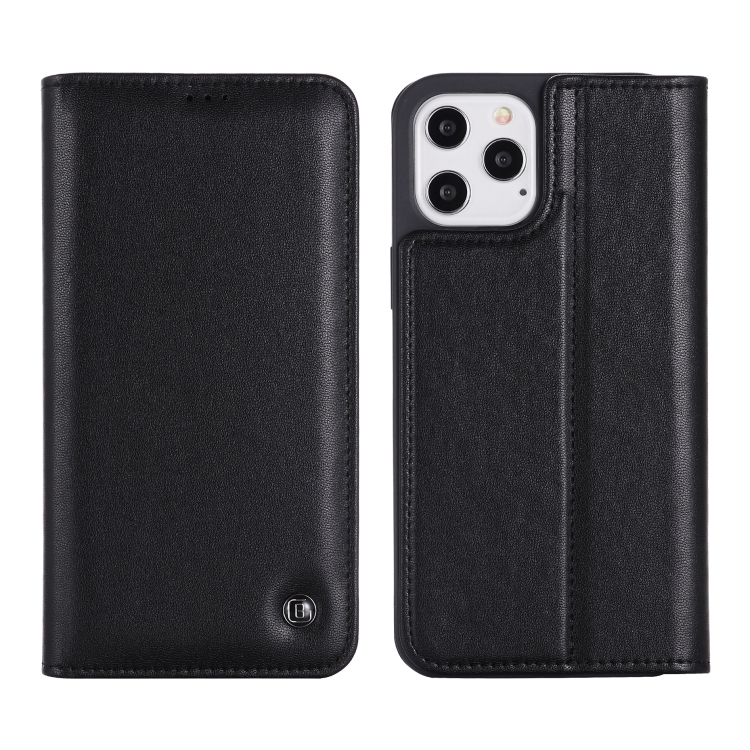 

GEBEI PU+TPU Horizontal Flip Protective Case with Holder & Card Slots For iPhone 12 Pro Max(Black)