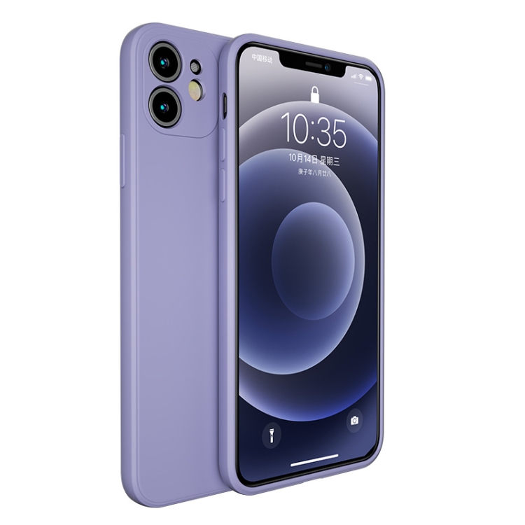 

Benks Shockproof Full Coverage Liquid Silicone Protective Case For iPhone 12 mini(Lavender Grey)