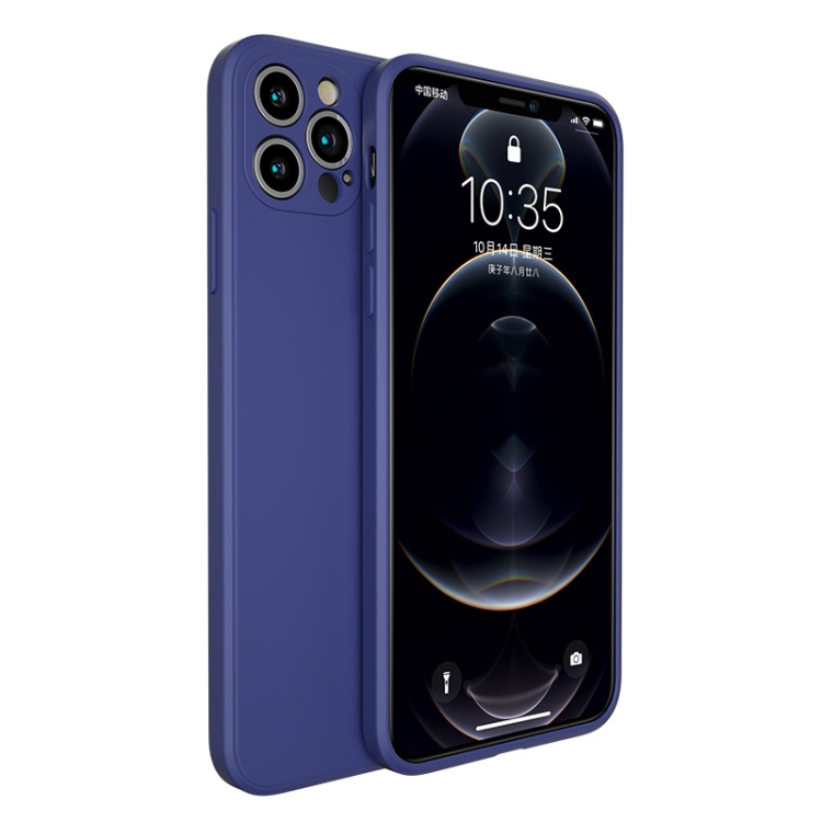 

Benks Shockproof Full Coverage Liquid Silicone Protective Case For iPhone 12 Pro Max(Starry Blue)