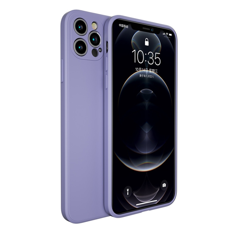 

Benks Shockproof Full Coverage Liquid Silicone Protective Case For iPhone 12 Pro Max(Lavender Grey)