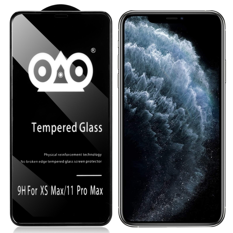 

Shockproof Anti-breaking Edge Airbag Tempered Glass Film For iPhone XS Max