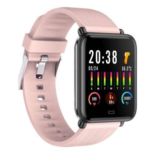 

Q9T 1.3 inch TFT Touch Screen Dual-mode Bluetooth Smart Watch, Support Body Temperature Detection / Blood Oxygen Monitor / Blood Pressure Monitor(Pink)