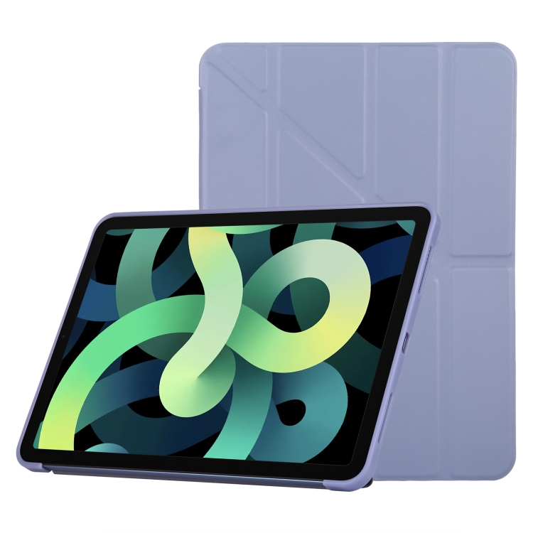 TPU Horizontal Deformation Flip Leather Case with Holder For iPad Air (2020) 10.9(Purple)
TPU Horizontal Deformation Flip Leather Case with Holder For iPad Air (2020) 10.9(Purple)