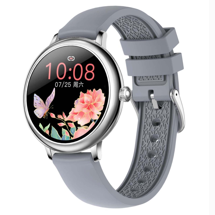 

CF80 1.08 inch IPS Color Touch Screen Smart Watch, IP67 Waterproof, Support GPS / Heart Rate Monitor / Sleep Monitor / Blood Pressure Monitoring(Silver)