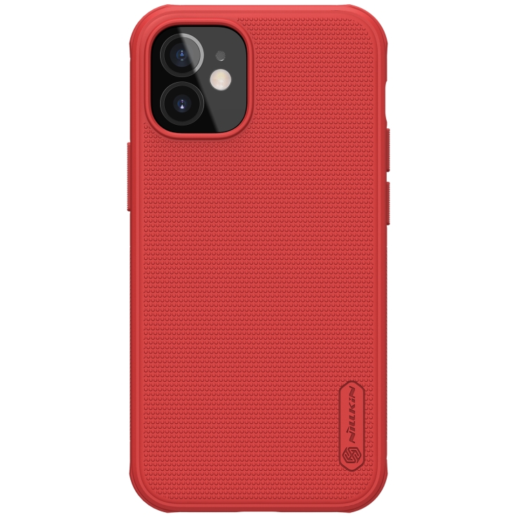 

NILLKIN Super Frosted Shield Pro PC + TPU Protective Case For iPhone 12 mini(Red)