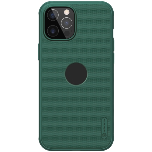 

NILLKIN Super Frosted Shield Pro PC + TPU Protective Case For iPhone 12 / 12 Pro(Dark Green)