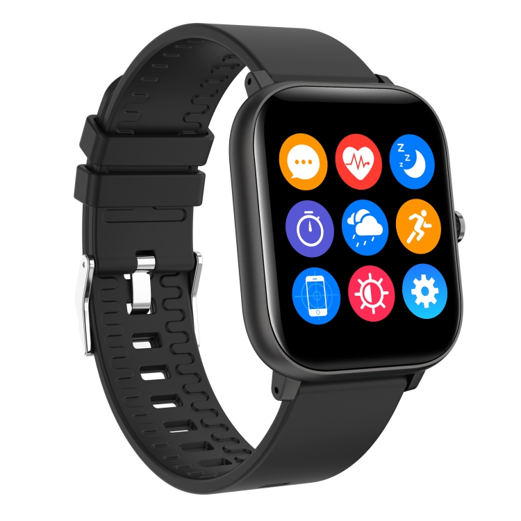 

P18 1.4 inch Color Screen IP67 Waterproof Smart Watch, Support Sleep Monitor / Heart Rate Monitor / Blood Pressure Monitoring(Black)