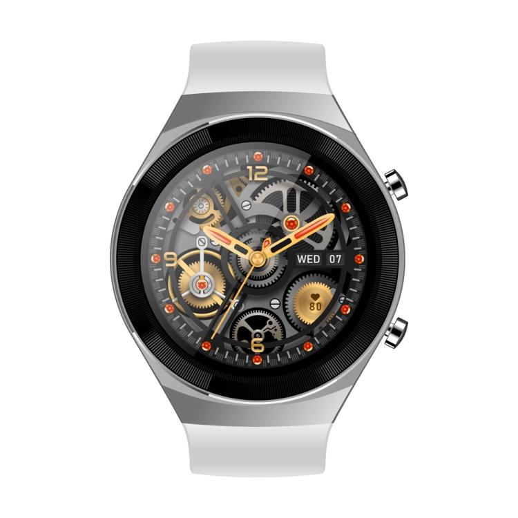 

Q8 1.3 inch IPS HD Color Screen IP67 Waterproof Business Call Smart Watch, Support Sleep Monitor / Heart Rate Monitor / Blood Pressure Monitoring(White)