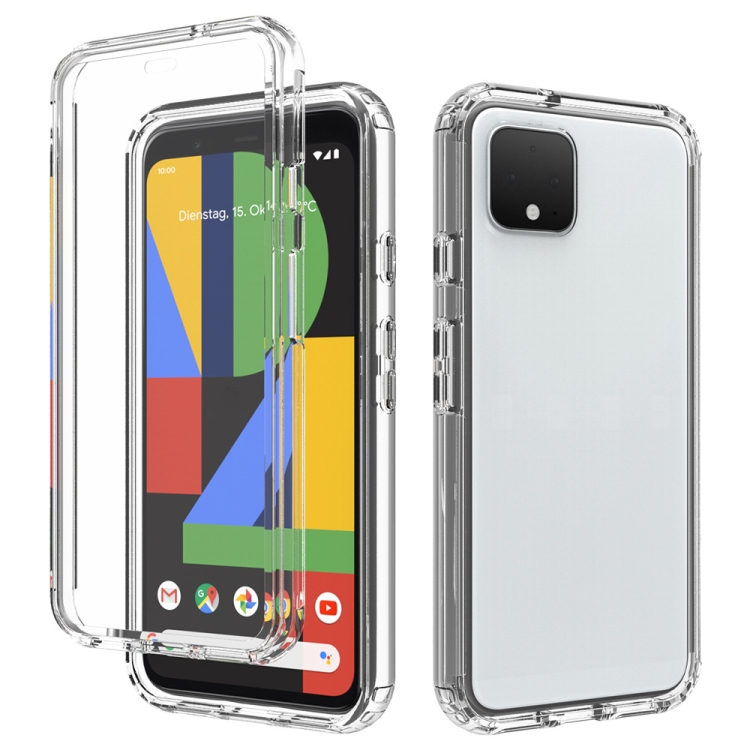 

For Google Pixel 4 Shockproof Highly Transparent PC+TPU Protective Case