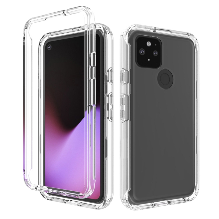 

For Google Pixel 5 Shockproof Highly Transparent PC+TPU Protective Case