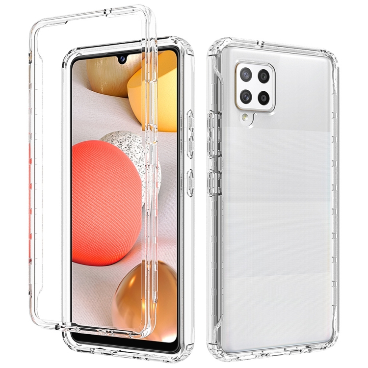

For Samsung Galaxy A42 Shockproof Highly Transparent PC+TPU Protective Case