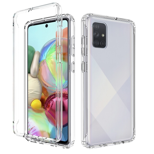 

For Samsung Galaxy A71 Shockproof Highly Transparent PC+TPU Protective Case
