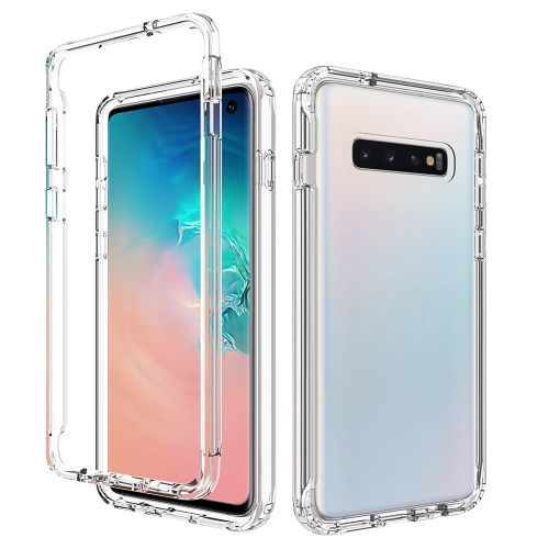 

For Samsung Galaxy S10 Shockproof High Transparency PC+TPU Candy Colors Protective Case