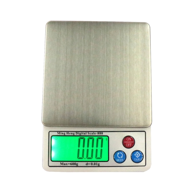 

MH-888 600g x 0.01g High Accuracy Digital Electronic Portable Scale Balance Device with 2.2 inch LCD Screen