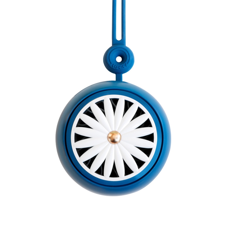 

BD-F27 Three-speed Daisy Hanging Neck Fan (Blue)