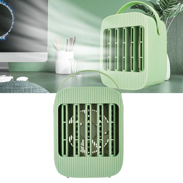 

Portable Home Desktop Silent Mini Chargeable Fan (Green)