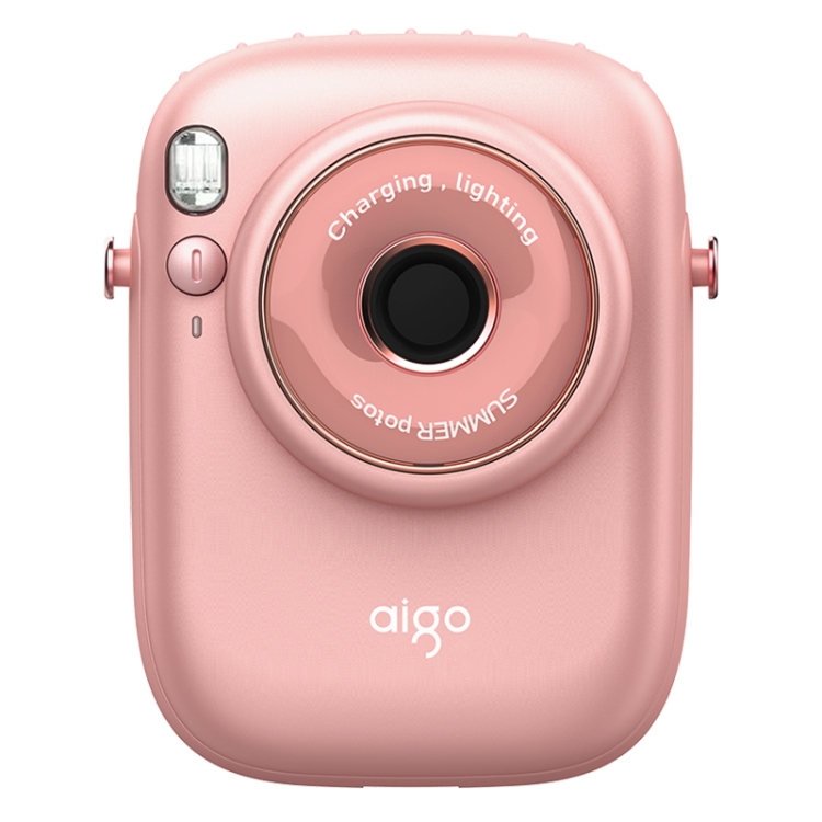 

Aigo AGF-05 Portable Waist and Neck Hanging Small Fan with Light & Three-speed Wind Adjustment(Pink)