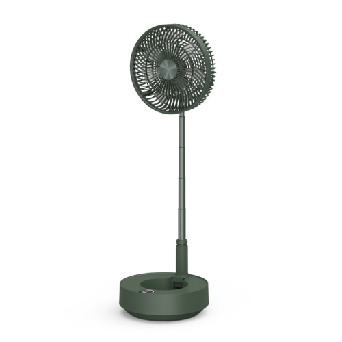 

edon E908 Household Retractable Folding Remote Control Small Electric Fan, Basis Version (Green)