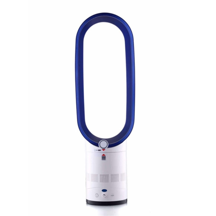 

16 inch Household Mute Shaking Head Remote Control Desk Electric Leafless Fan (Blue)
