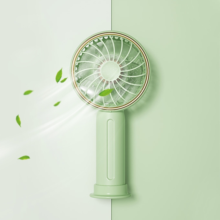 

Benks F22 Handheld Portable Pocket Fan with Base (Green)