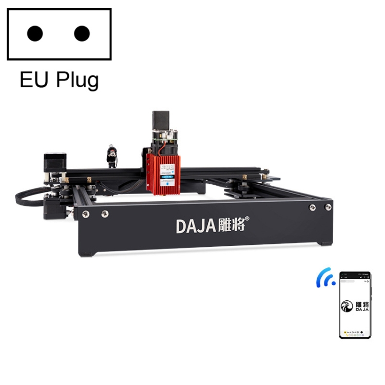 

DAJA D3 Desktop Automatic Portable DIY Laser Engraving Machine, Engraving Area: 20 x 25cm, EU Plug