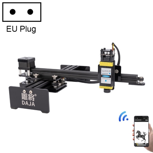 

DAJA D2 5.5W 5500mW 17x20cm Engraving Area 360 Degrees Rotation Laser Engraver Carving Machine, EU Plug