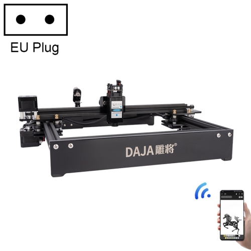 

DAJA D3 3W 3000mW 23x28cm Engraving Area 360 Degrees Rotation Laser Engraver Carving Machine, EU Plug