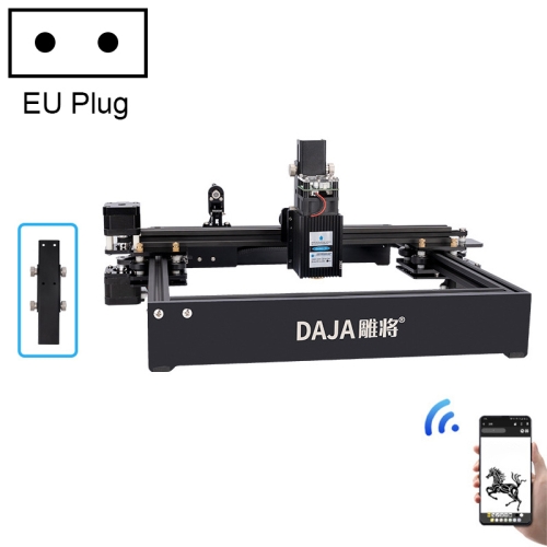 

DAJA D3 10W 10000mW 23x28cm Engraving Area 360 Degrees Rotation Laser Engraver Carving Machine, EU Plug