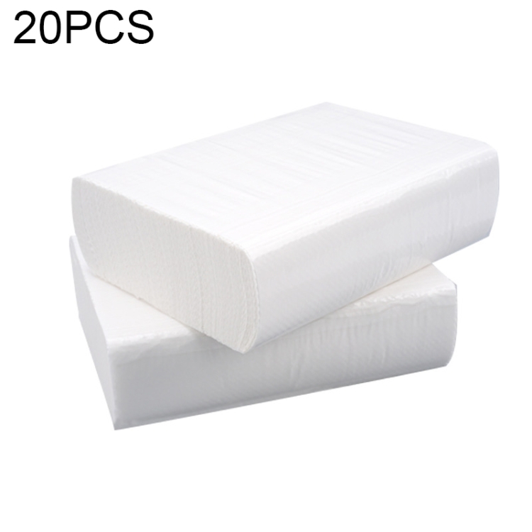 

20 Packs 180 Pumping Thickened Sanitary Paper Property Hotel Toilets Commercial Dry Paper
