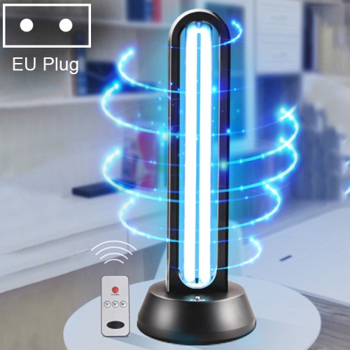 

Household Hospital School UV Ozone Sterilizer Germicidal Disinfection Lamp with Remote Control, EU Plug