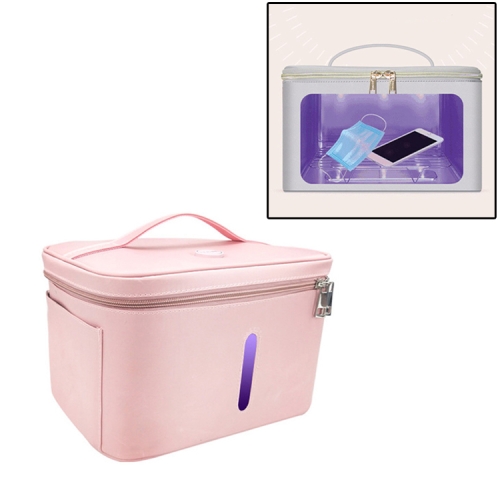 

UVC LED Household Foldable Portable Sterilization Bag (Pink)